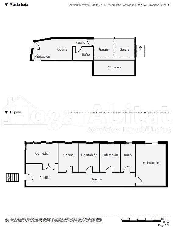 6 bedroom Townhouse for sale in Vila-real with garage - € 325,000 (Ref: 9422535)