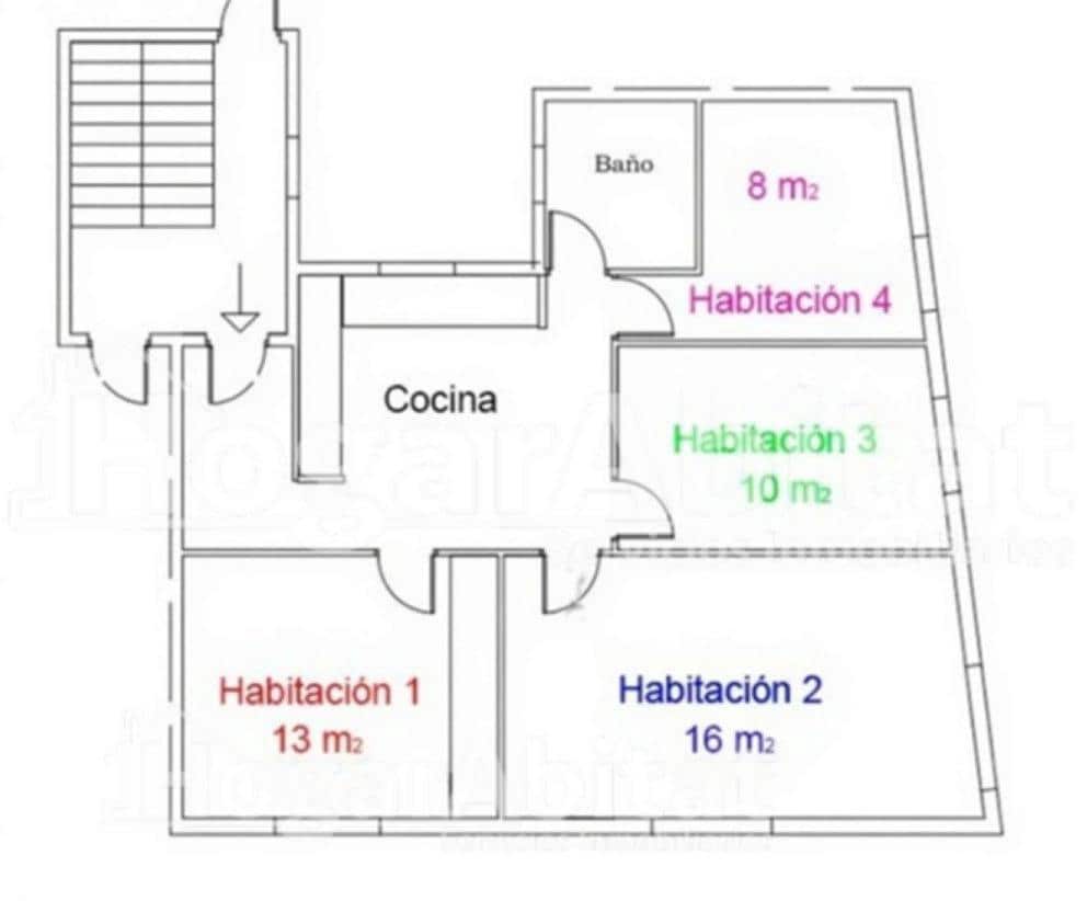 4 bedroom Flat for sale in Sagunto / Sagunt - € 160,000 (Ref: 9427273)