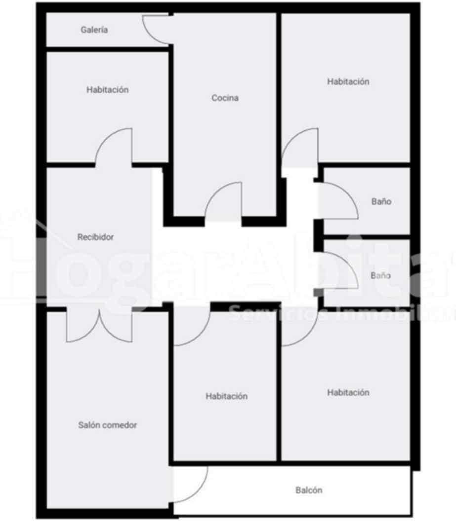 4 bedroom Flat for sale in Castello de la Plana - € 199,500 (Ref: 9431109)