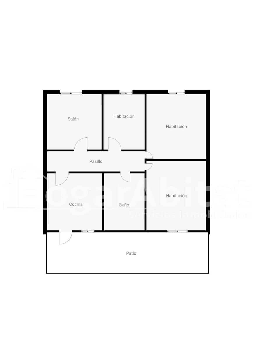 Piso de 3 habitaciones en Dénia en venta - 185.990 € (Ref: 9431116)