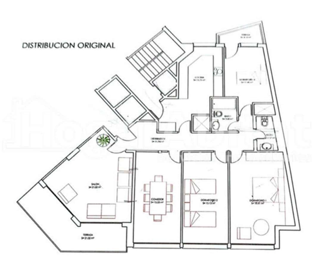 4 bedroom Flat for sale in Castello de la Plana - € 249,000 (Ref: 9433481)