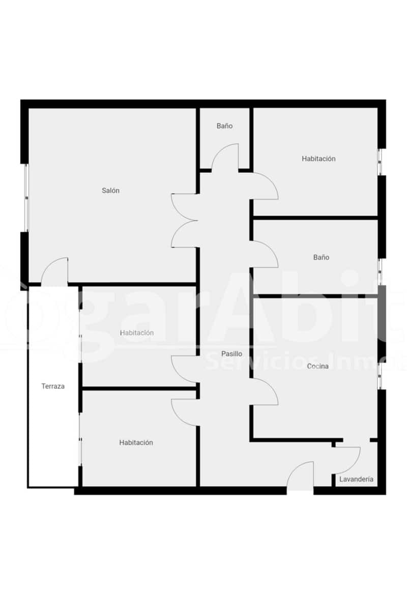 3 sovrum Lägenhet till salu i Gandia - 149 000 € (Ref: 9433490)