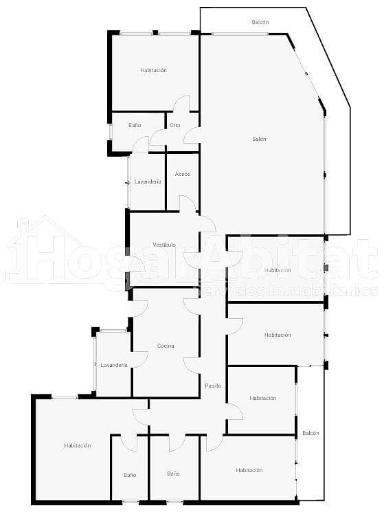 6 bedroom Flat for sale in Alicante / Alacant city - € 572,000 (Ref: 9433497)