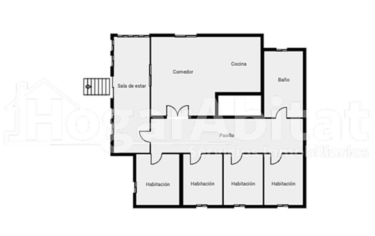 8 makuuhuone Huvila myytävänä paikassa El Grau de Castello mukana uima-altaan 
autotalli - 255 000 € (Ref: 9437168)