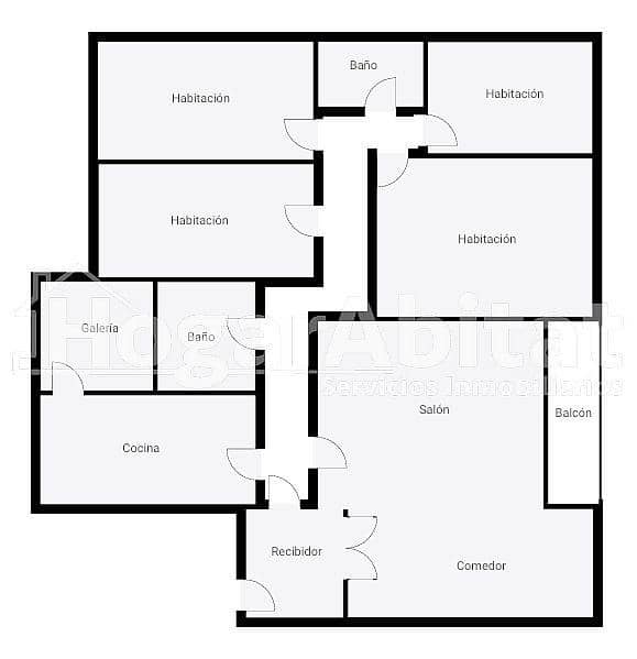 4 quarto Apartamento para venda em Castello de la Plana com garagem - 225 000 € (Ref: 9440186)