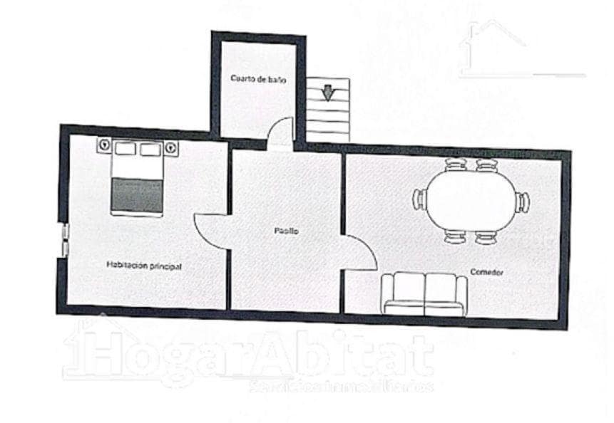 3 soveværelse Rækkehus til salg i Almassora / Almazora med garage - € 185.000 (Ref: 9446394)