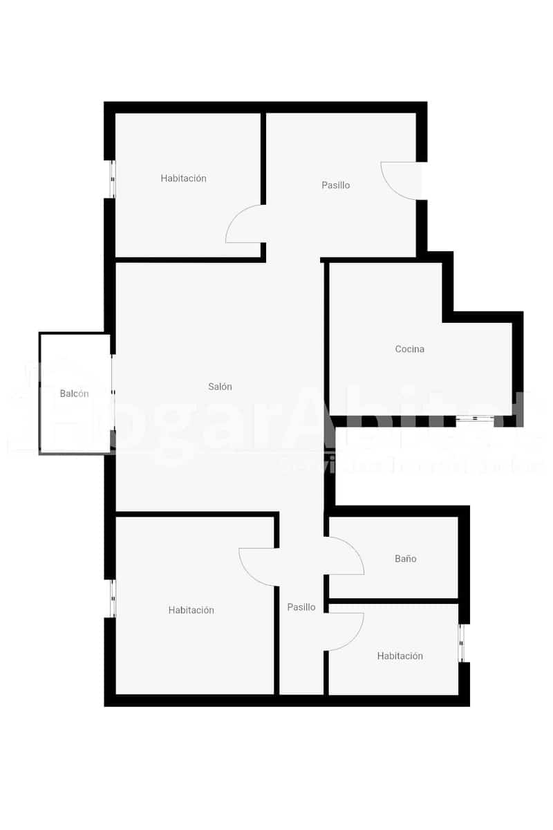 3 quarto Apartamento para venda em Gandia - 80 000 € (Ref: 9446399)