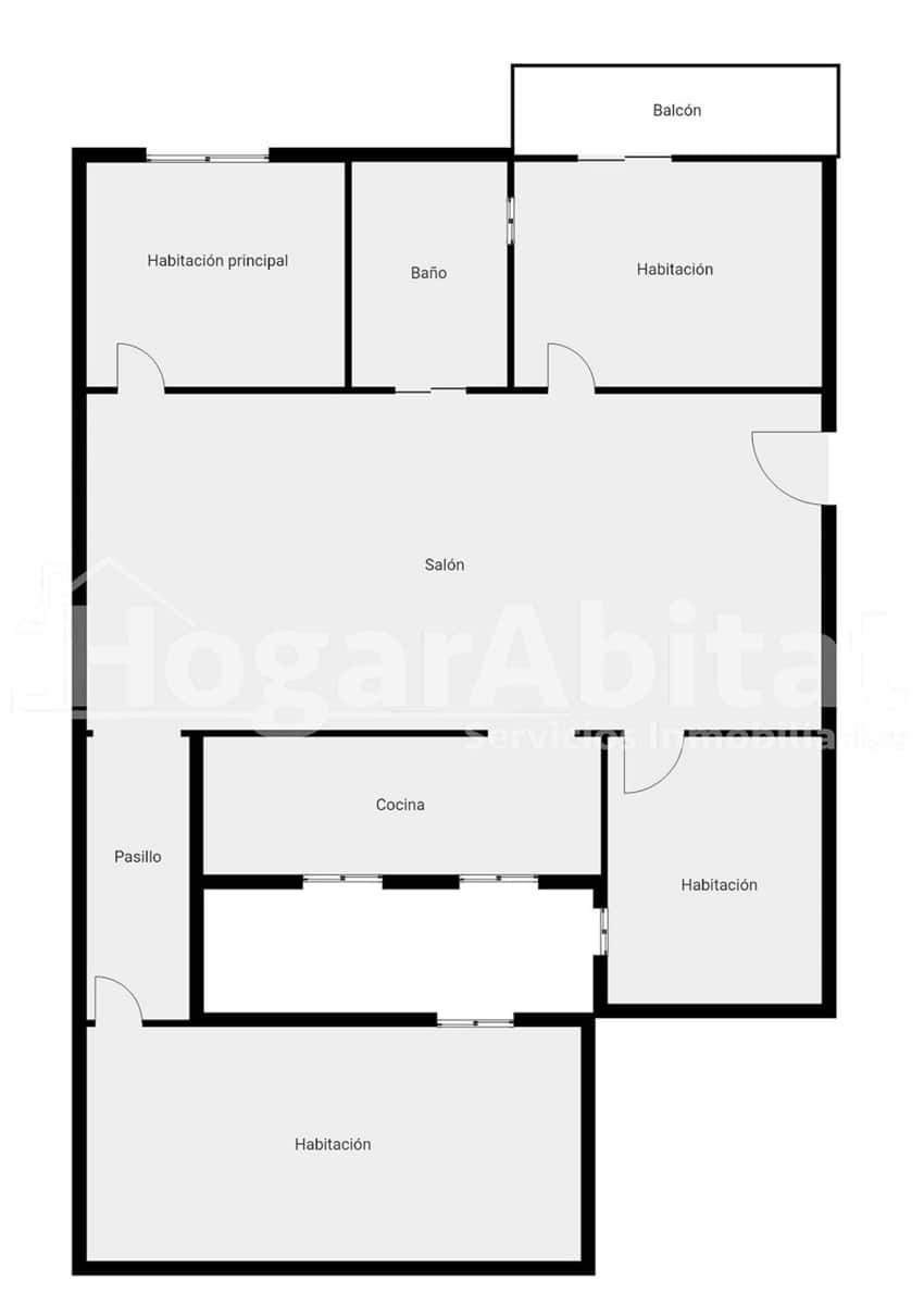 3 soveværelse Lejlighed til salg i Gandia - € 140.000 (Ref: 9446402)
