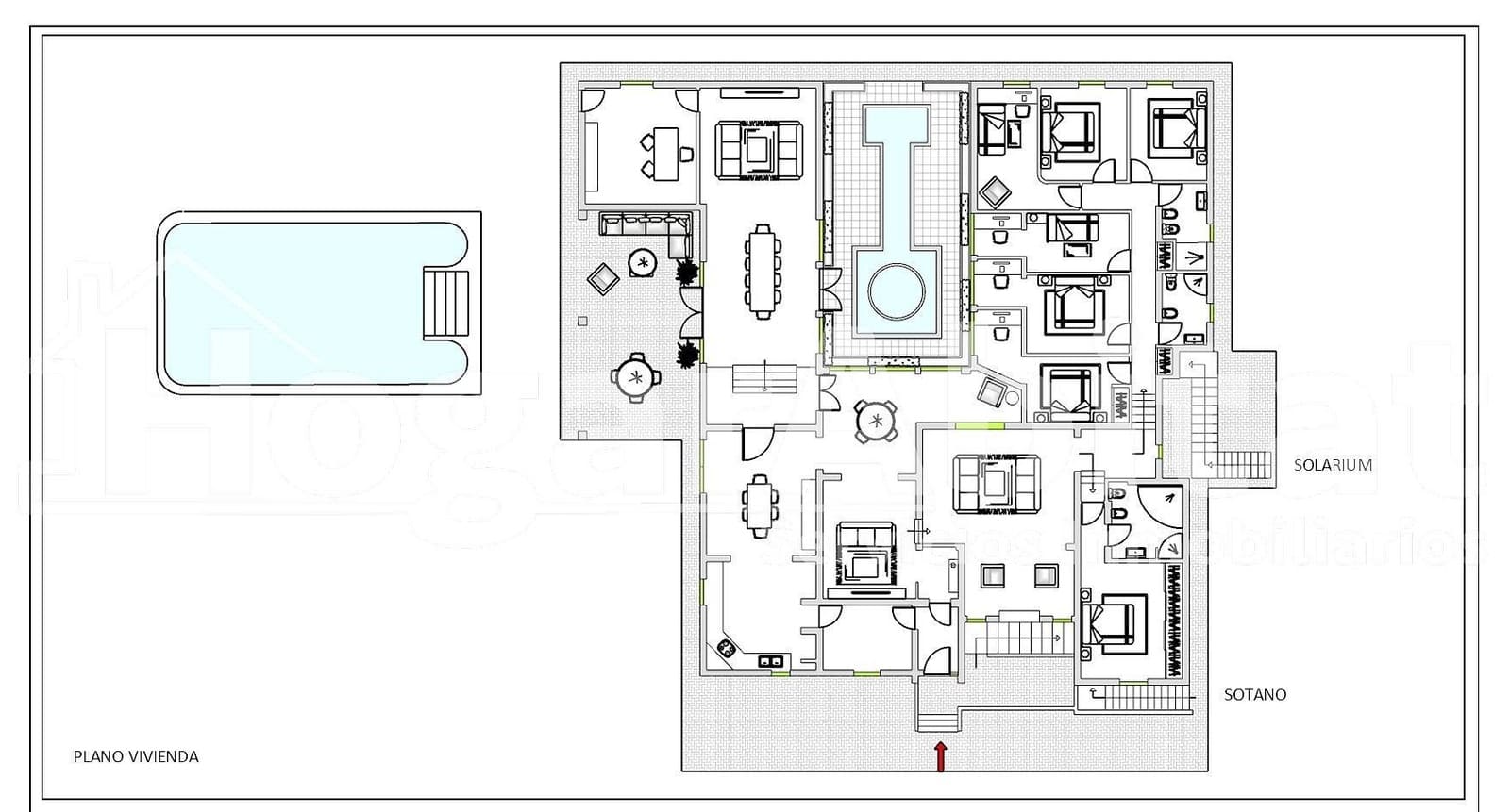 7 sypialnia Willa na sprzedaż w La Pobla de Vallbona z garażem - 830 000 € (Ref: 9446408)