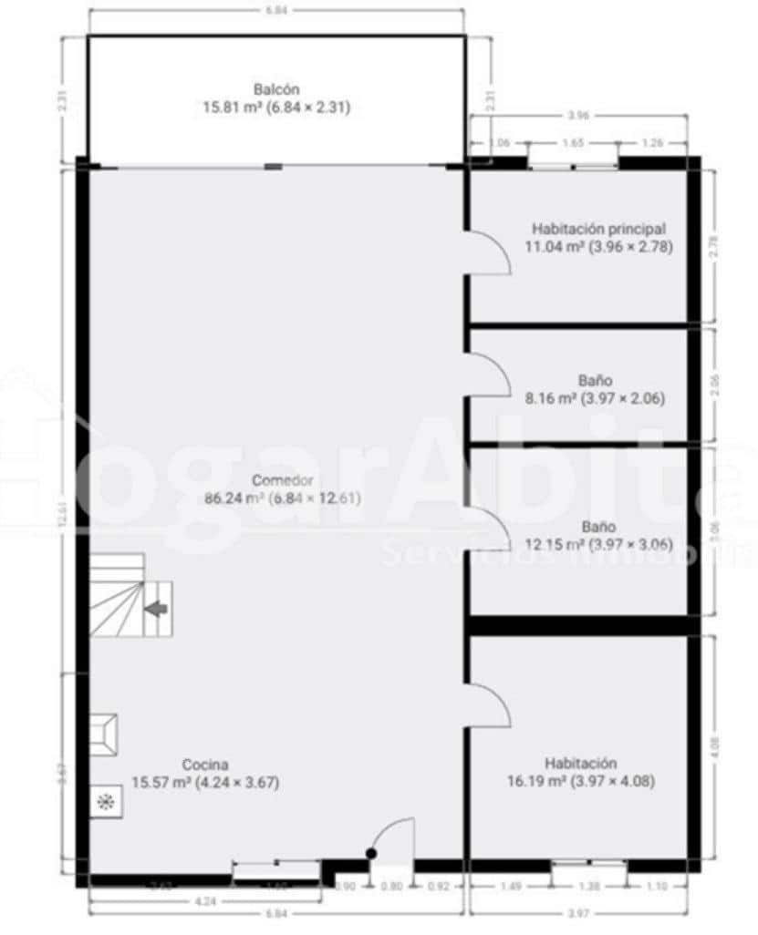 2 soverom Penthouse til salgs i Gran Alacant med svømmebasseng garasje - € 399 000 (Ref: 9449369)