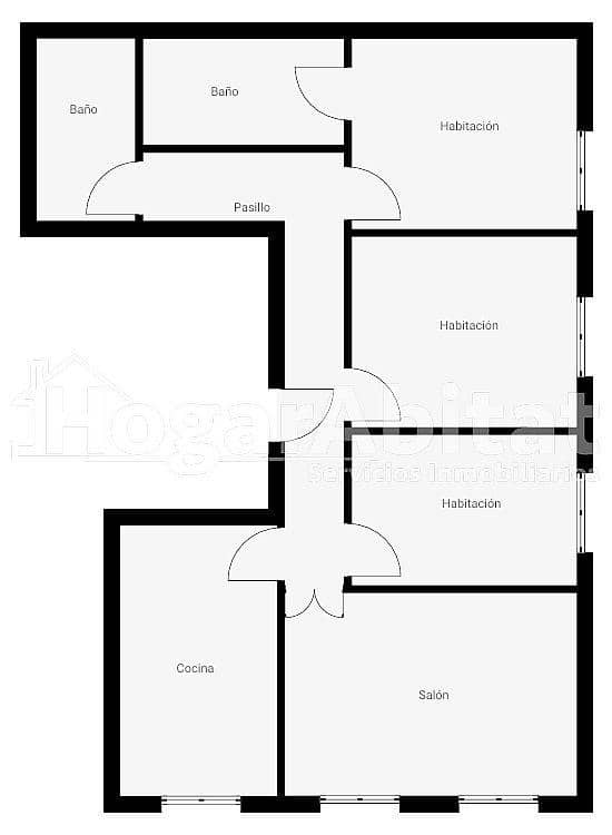 3 soverom Leilighet til salgs i Sagunto / Sagunt med garasje - € 195 000 (Ref: 9451055)