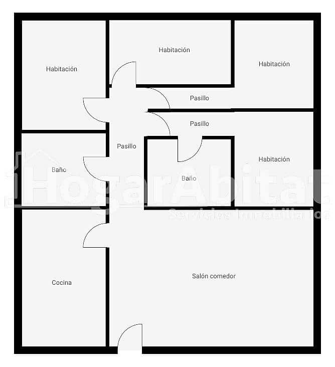 4 quarto Apartamento para venda em Castello de la Plana com garagem - 210 000 € (Ref: 9462409)