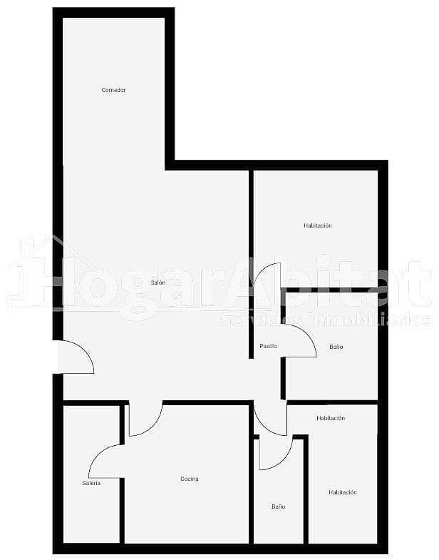 2 bedroom Flat for sale in Castello de la Plana with garage - € 150,000 (Ref: 9465798)