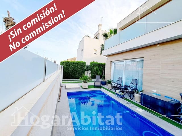 Chalet de 3 habitaciones en Pilar de la Horadada en venta con piscina garaje - 439.000 € (Ref: 9465809)