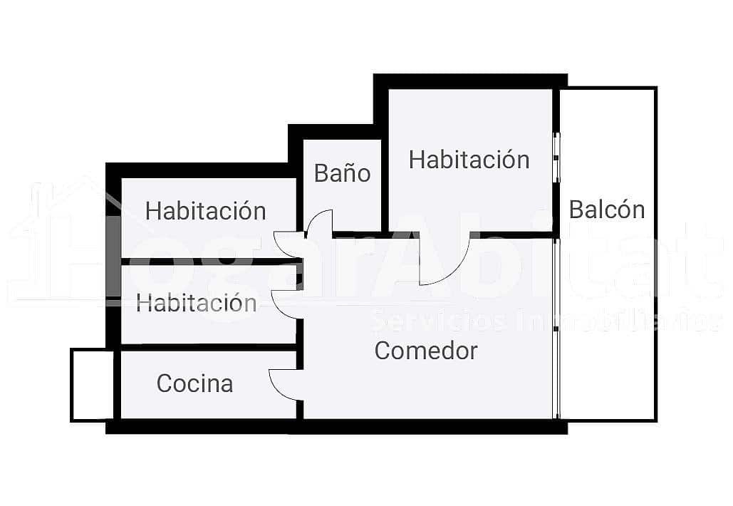 3 bedroom Flat for sale in Santa Pola - € 139,000 (Ref: 9465828)