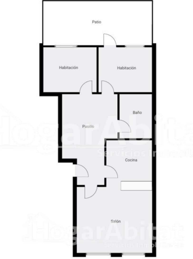 Piso de 2 habitaciones en Alicante / Alacant ciudad en venta - 169.000 € (Ref: 9468662)