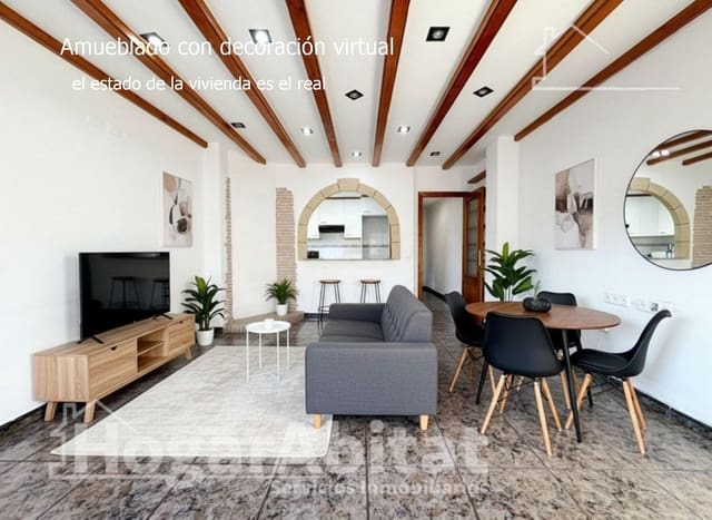 3 Zimmer Wohnung zu verkaufen in Tavernes de la Valldigna - 94.000 € (Ref: 9472995)