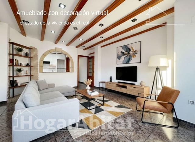 3 Zimmer Wohnung zu verkaufen in Tavernes de la Valldigna - 94.000 € (Ref: 9472995)