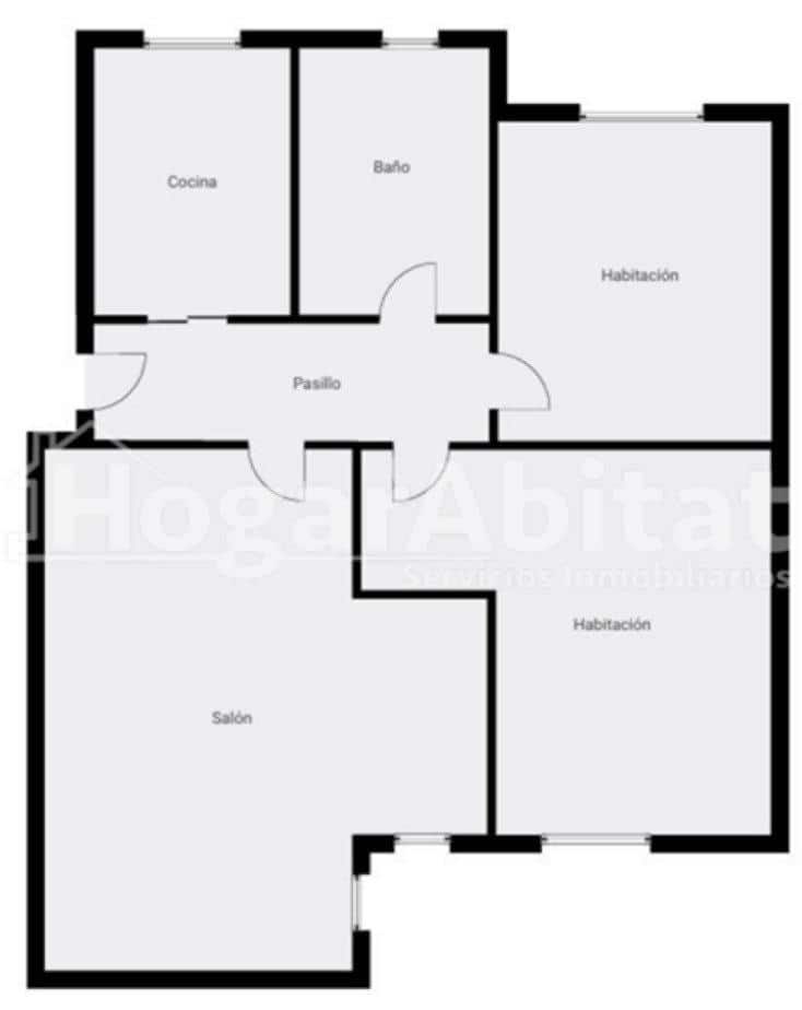 Piso de 2 habitaciones en Alicante / Alacant ciudad en venta - 220.000 € (Ref: 9473016)