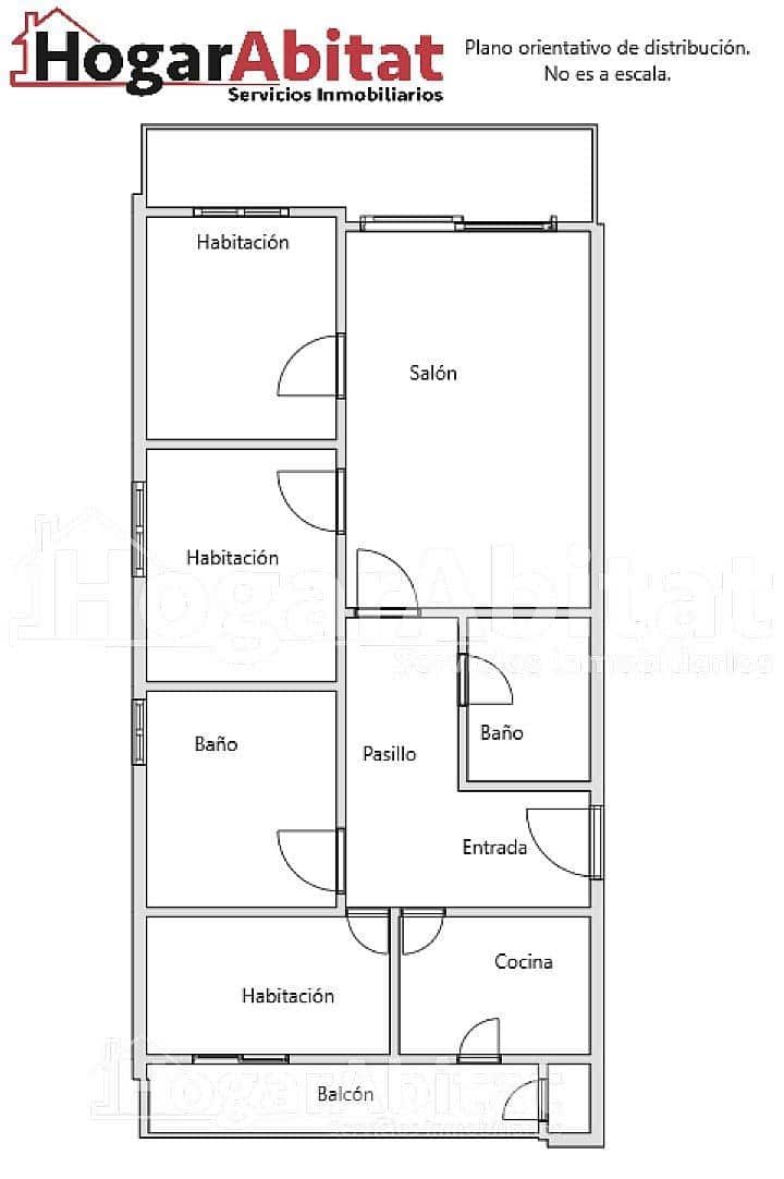 3 slaapkamer Flat te koop in Bellreguard - € 225.000 (Ref: 9481229)
