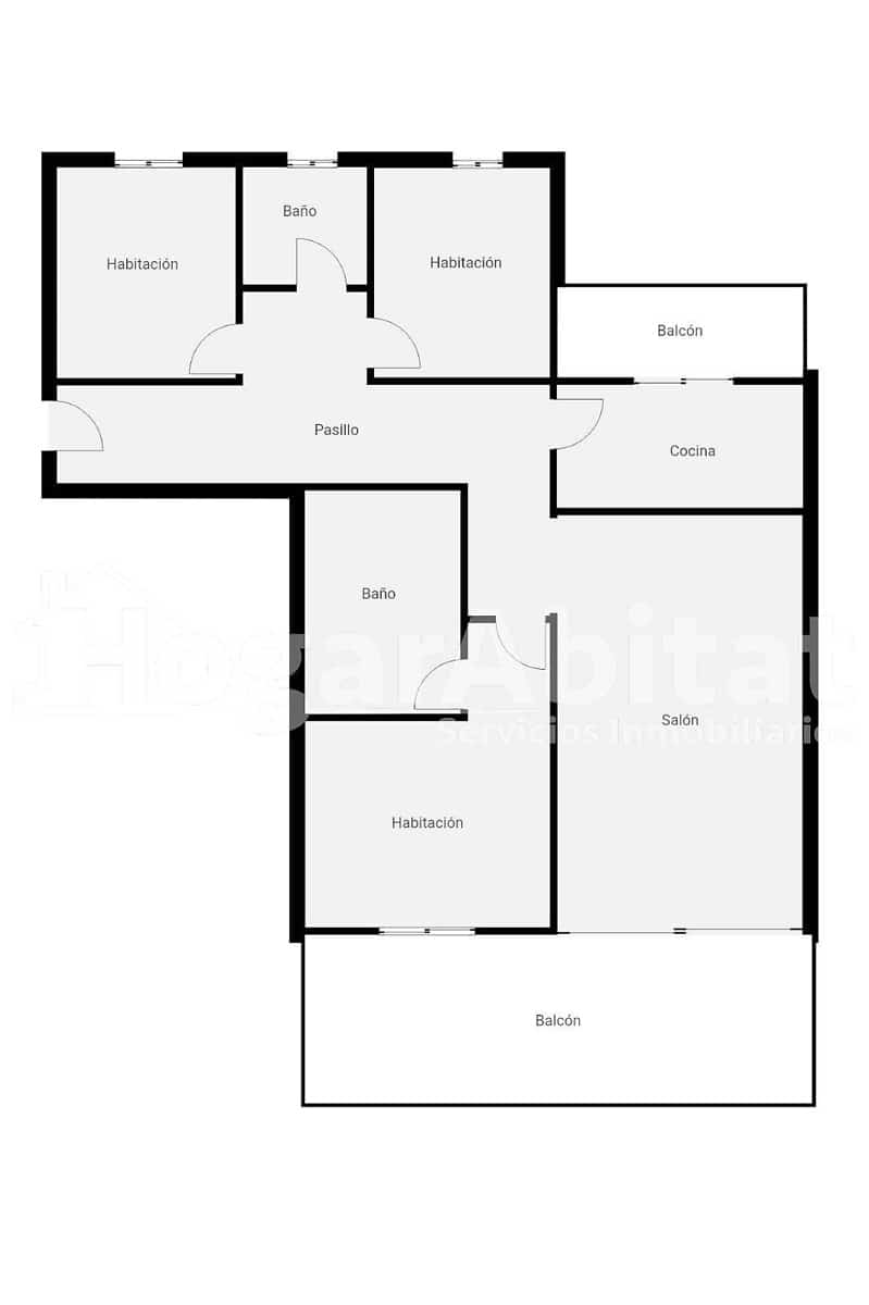Piso de 3 habitaciones en Daimús en venta - 280.000 € (Ref: 9481233)