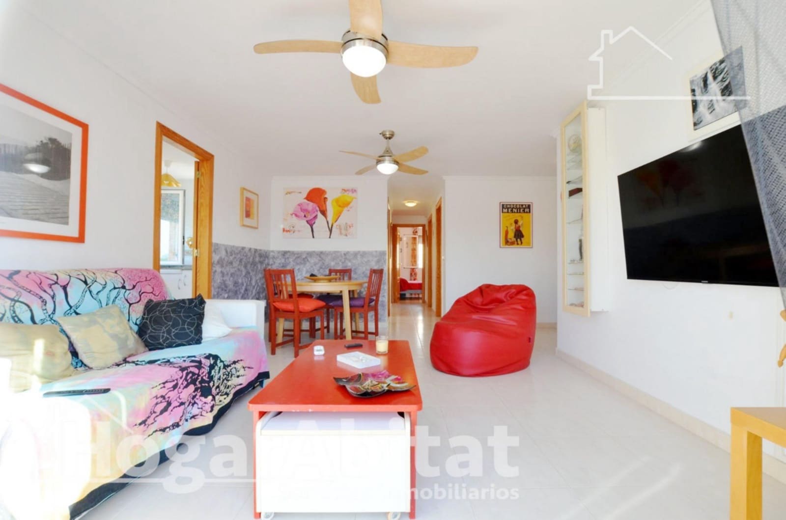 3 bedroom Flat for sale in Oliva with garage - € 225,000 (Ref: 9481237)
