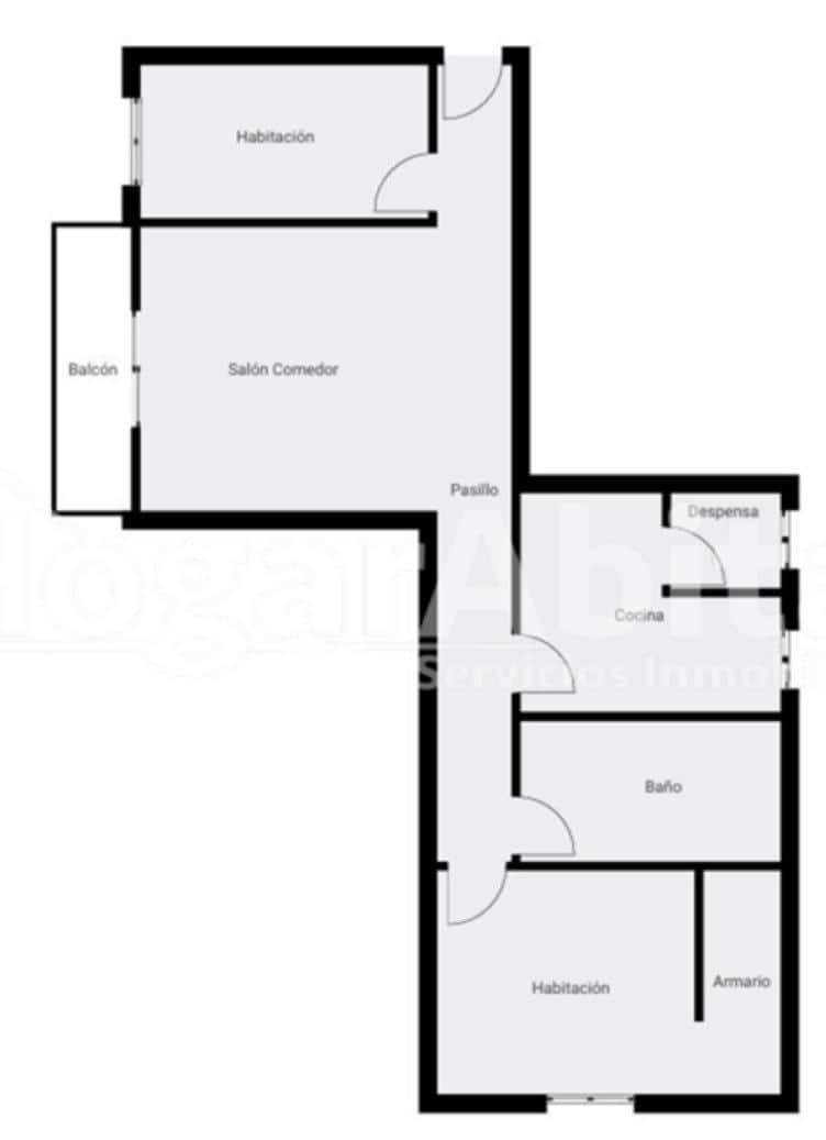 2 chambre Appartement à vendre à Valence ville - 170 000 € (Ref: 9481244)