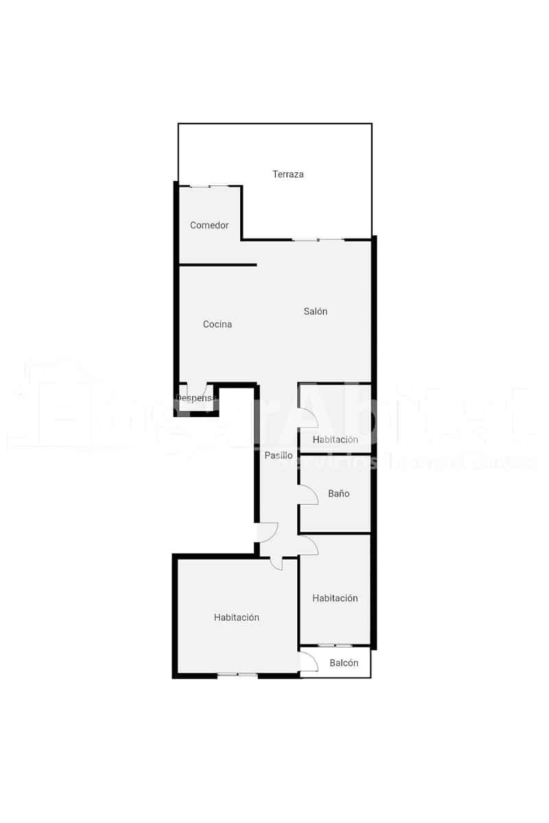 3 camera da letto Appartamento in vendita in Palma de Gandia - 157.500 € (Rif: 9482078)