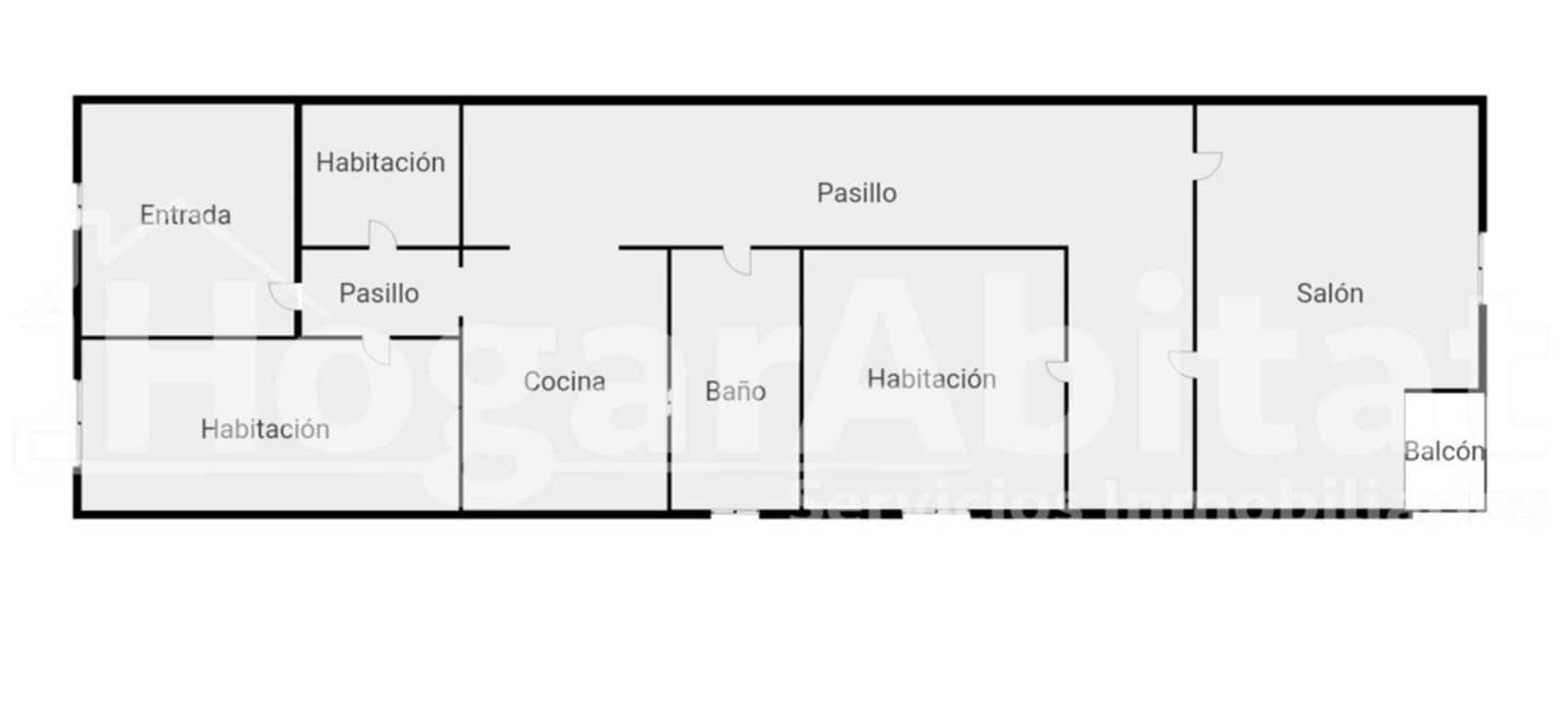 4 bedroom Flat for sale in Oliva - € 93,000 (Ref: 9483541)