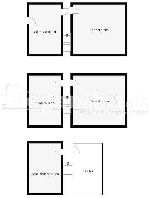 3 bedroom Townhouse for sale in Almassora / Almazora - € 75,000 (Ref: 9488374)