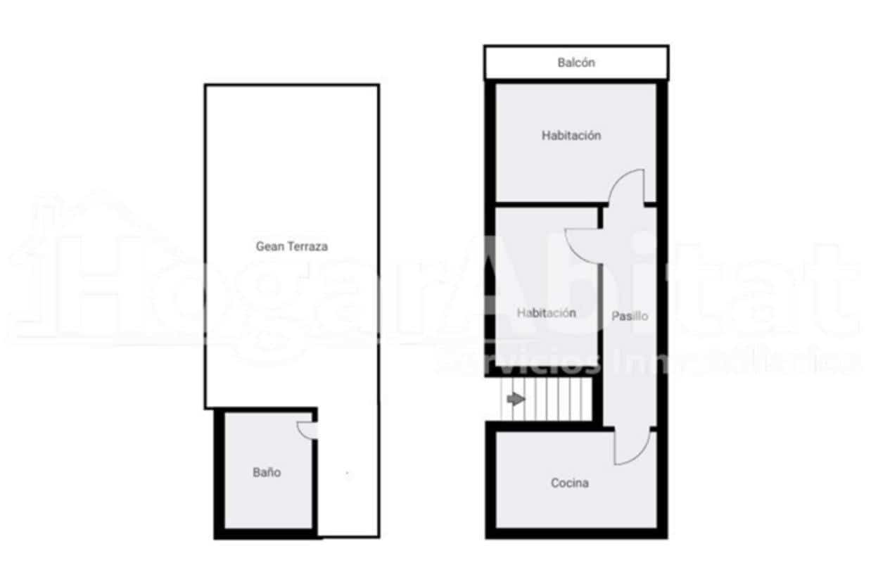 5 bedroom Townhouse for sale in Castello de la Plana - € 260,000 (Ref: 9491485)