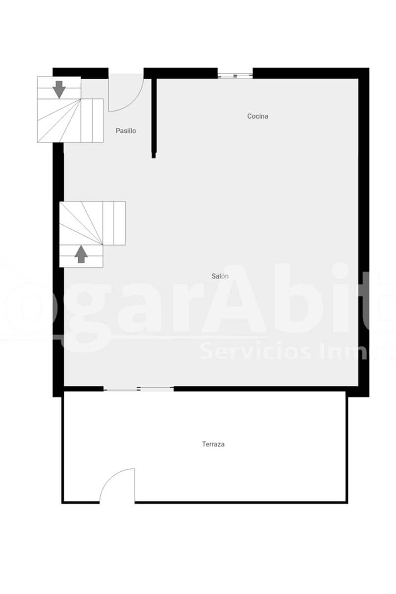 3 soverom Rekkehus til salgs i Els Poblets med garasje - € 280 000 (Ref: 9497283)