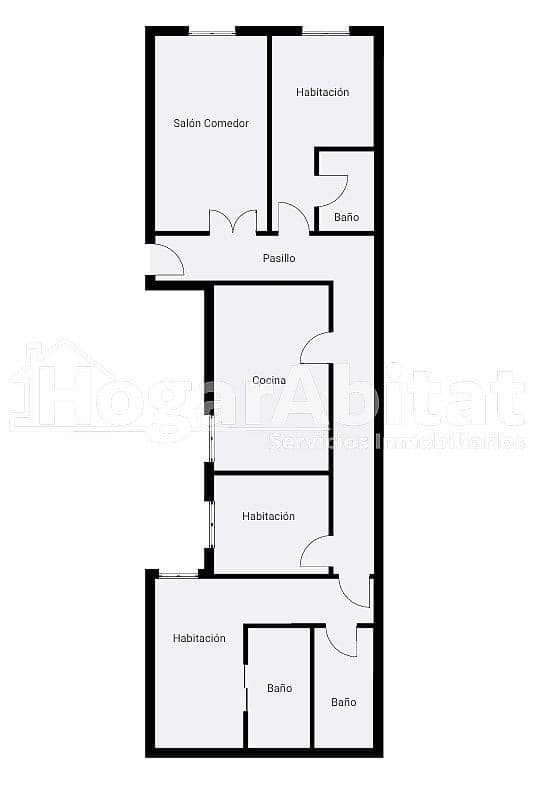 3 soverom Leilighet til salgs i Valencia by - € 435 000 (Ref: 9502412)