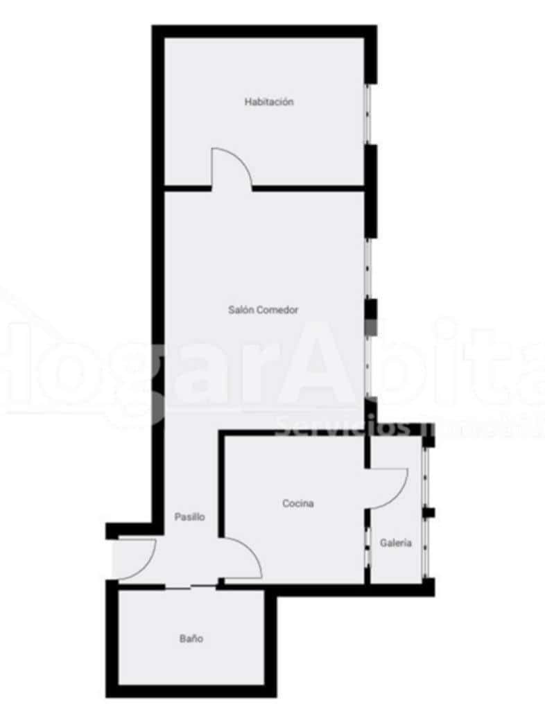 1 makuuhuone Asunto myytävänä paikassa Alfafar - 185 000 € (Ref: 9502430)