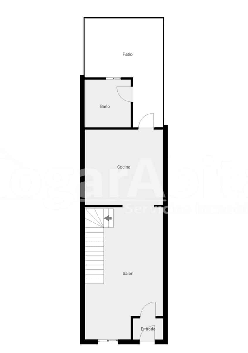 3 soverom Hus til salgs i Tavernes de la Valldigna - € 88 000 (Ref: 9504349)