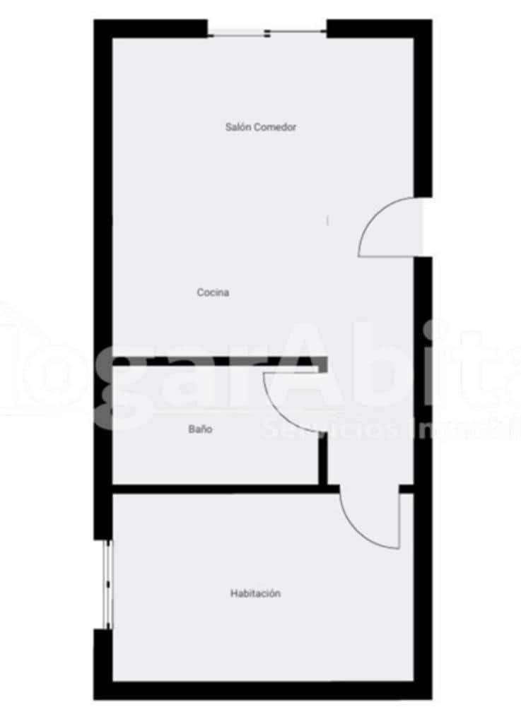1 bedroom Flat for sale in Valencia city - € 270,000 (Ref: 9508934)