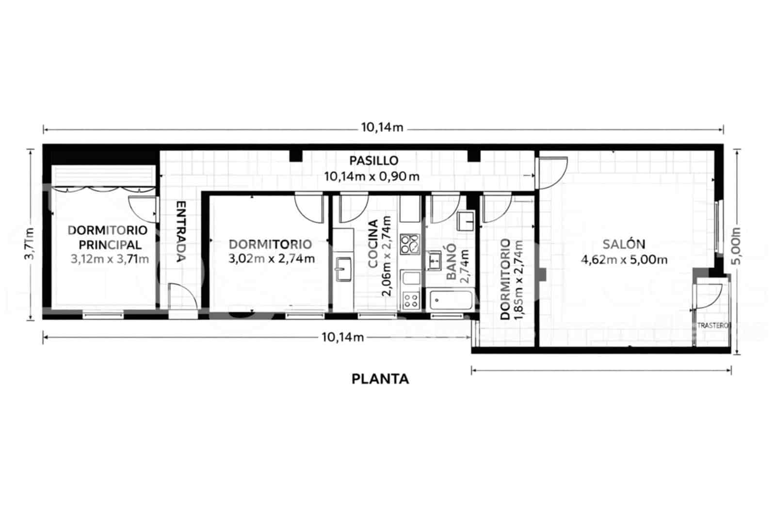 3 bedroom Flat for sale in Quart de Poblet - € 185,000 (Ref: 9518958)