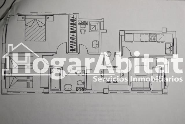 2 bedroom Flat for sale in Manises with garage - € 215,000 (Ref: 9527755)