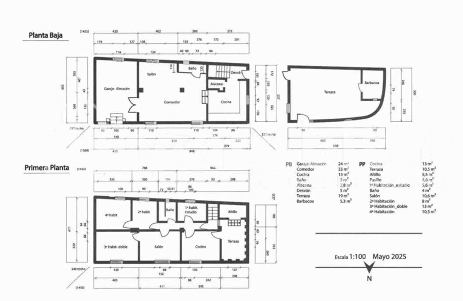 4 bedroom Townhouse for sale in Torrent with garage - € 155,000 (Ref: 9530642)