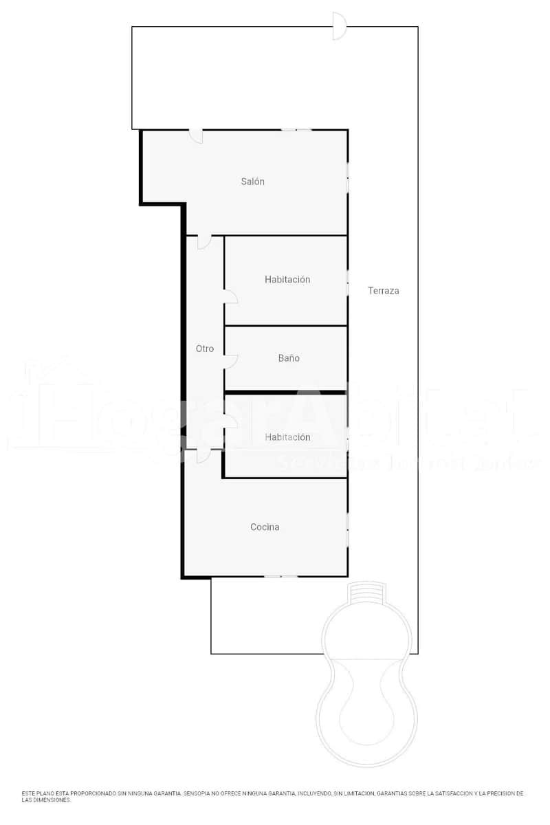6 camera da letto Villetta a Schiera in vendita in Oliva con piscina - 390.000 € (Rif: 9535984)