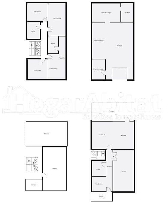 4 slaapkamer Rijtjeshuis te koop in Nules met garage - € 280.000 (Ref: 9541192)