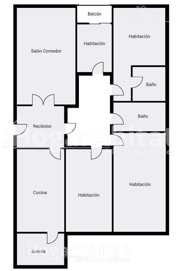 4 bedroom Flat for sale in Castello de la Plana - € 174,000 (Ref: 9548298)