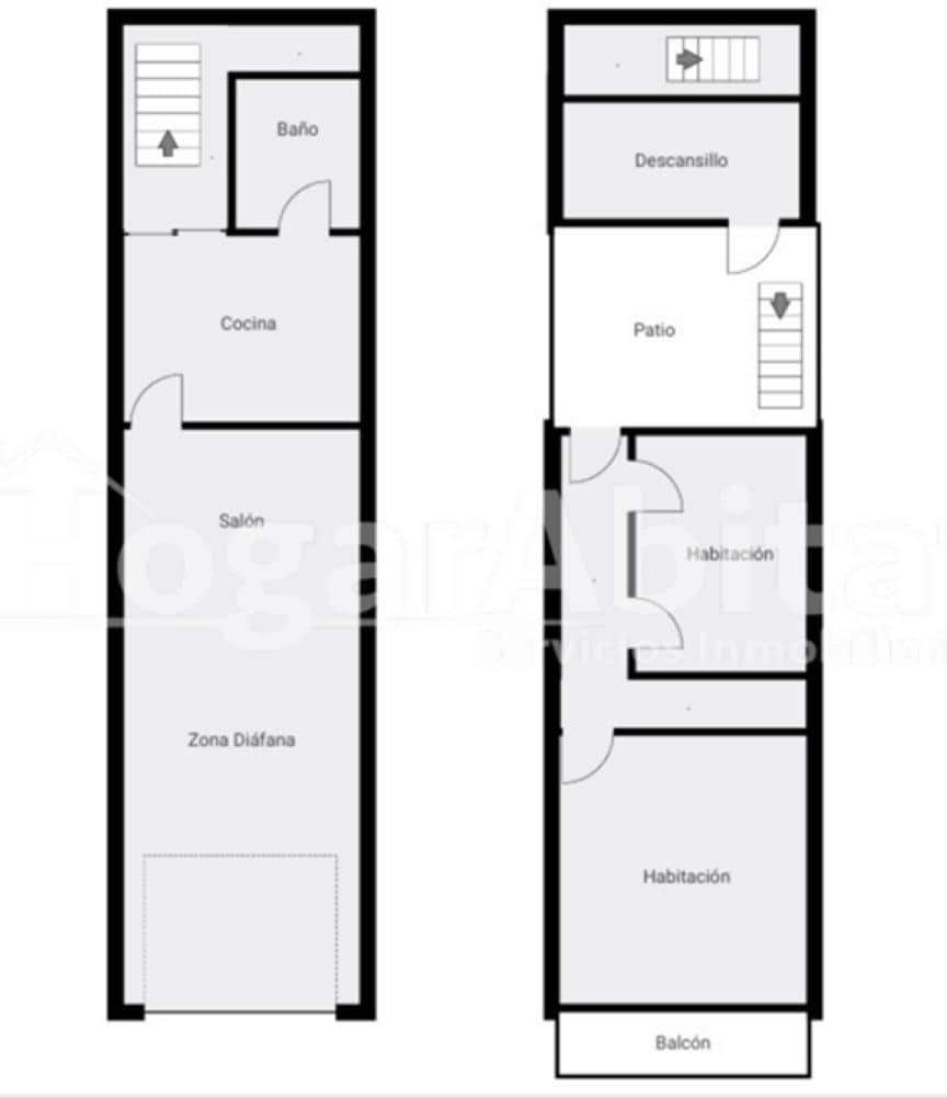 3 camera da letto Casa in vendita in Nules - 75.000 € (Rif: 9551619)