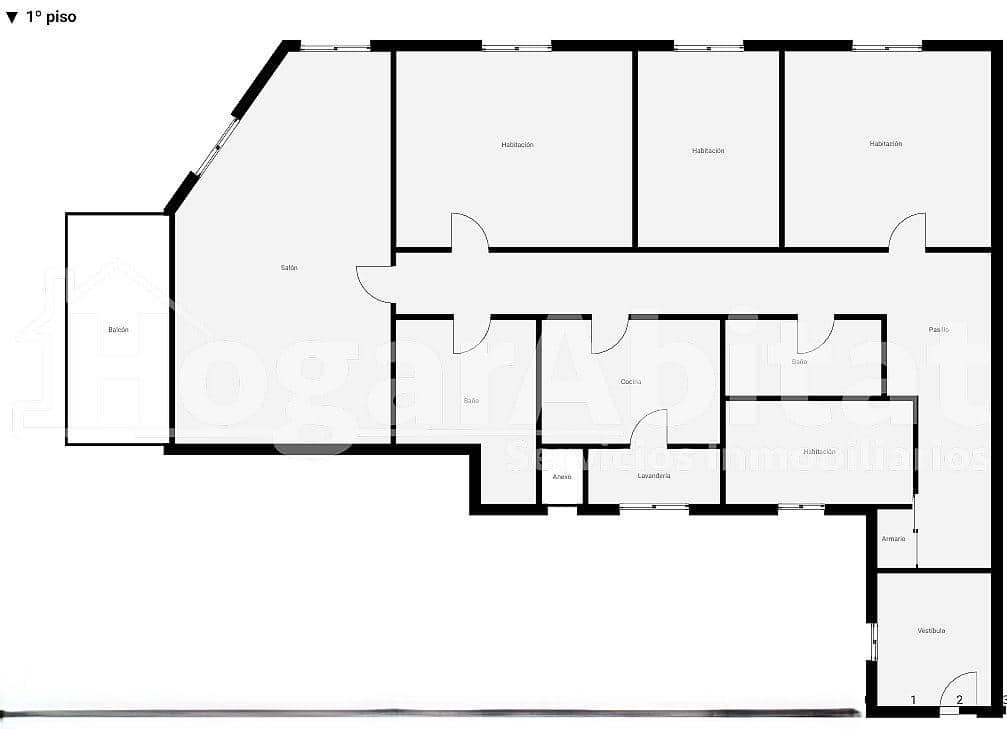 4 sovrum Lägenhet till salu i Alginet med garage - 125 000 € (Ref: 9571246)