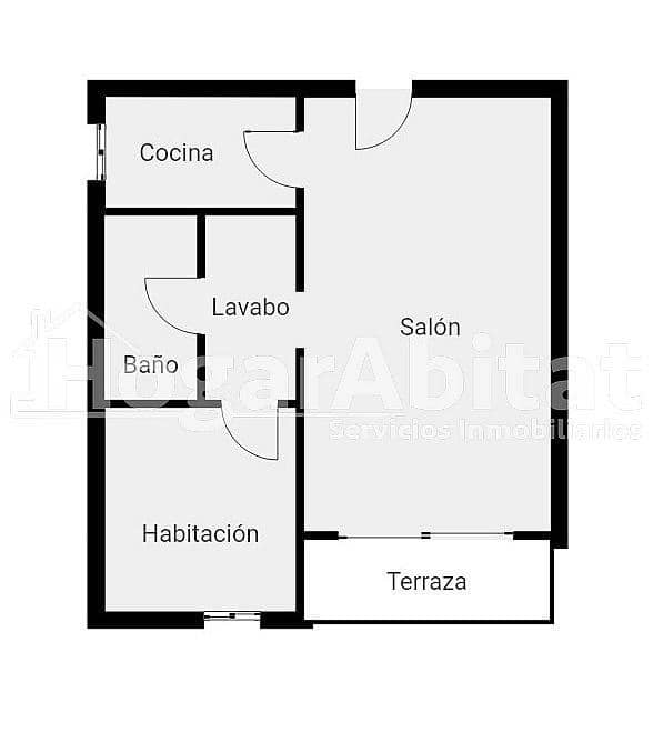 1 bedroom Flat for sale in Bellreguard with garage - € 102,000 (Ref: 9583555)