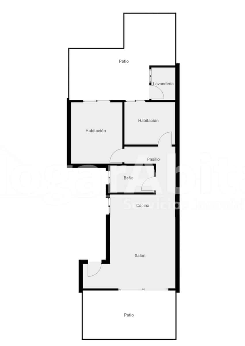 Ático de 2 habitaciones en Benifairó de la Valldigna en venta - 96.000 € (Ref: 9586574)