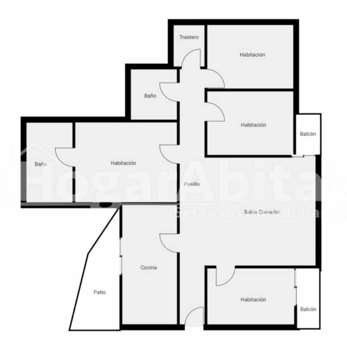 4 soverom Leilighet til salgs i La Vall d'Uixo med garasje - € 200 000 (Ref: 9586580)