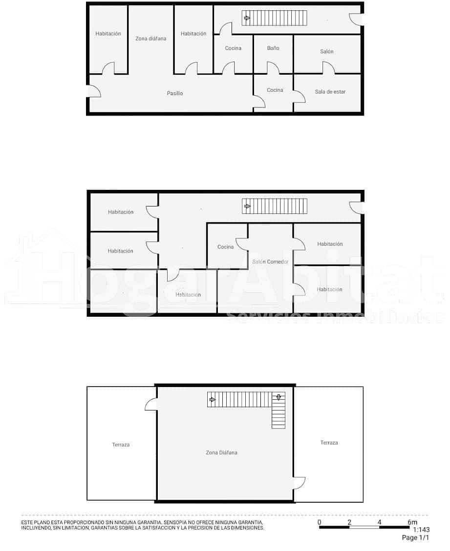 7 camera da letto Casa in vendita in Almassora / Almazora - 135.000 € (Rif: 9586582)