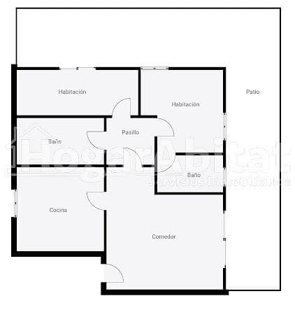 2 makuuhuone Kattohuoneisto myytävänä paikassa Canet d'En Berenguer mukana 
autotalli - 265 000 € (Ref: 9615539)