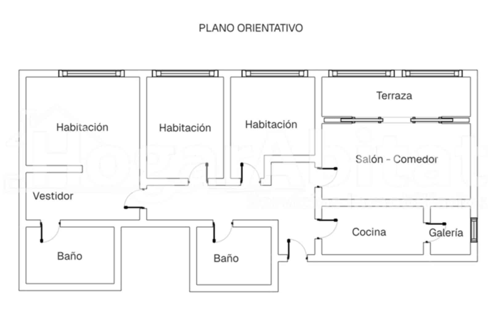 3 makuuhuone Asunto myytävänä paikassa Alicante kaupunki mukana uima-altaan 
autotalli - 370 000 € (Ref: 9615551)